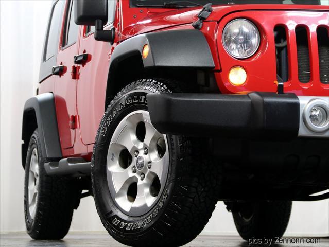 used 2010 Jeep Wrangler Unlimited car, priced at $11,990