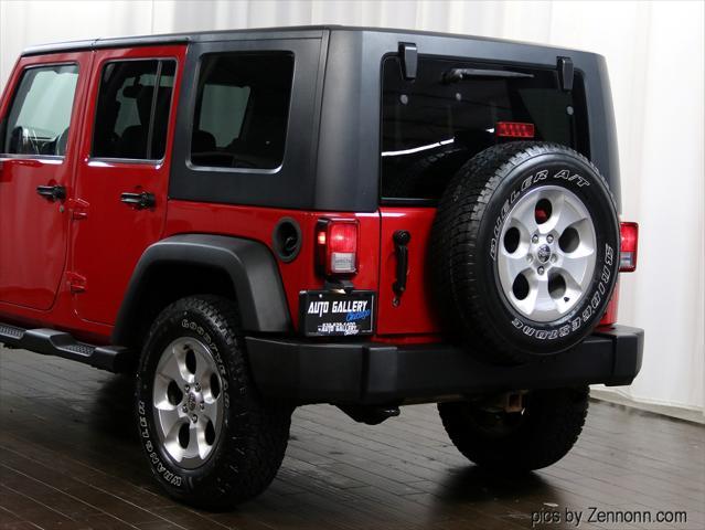 used 2010 Jeep Wrangler Unlimited car, priced at $11,990