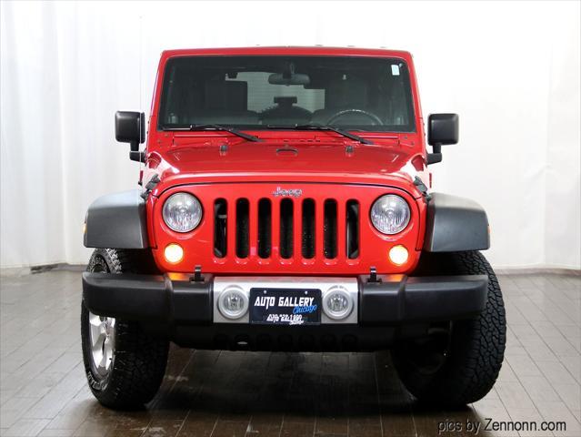 used 2010 Jeep Wrangler Unlimited car, priced at $11,990