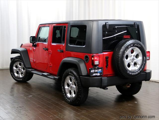 used 2010 Jeep Wrangler Unlimited car, priced at $11,990