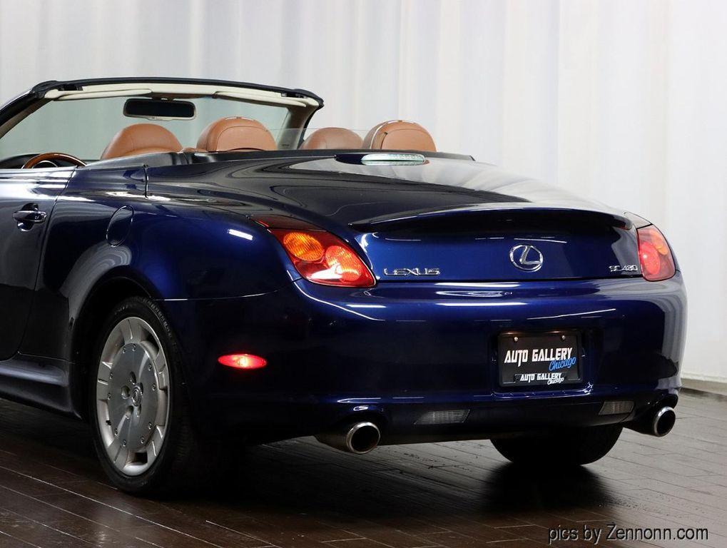used 2003 Lexus SC 430 car, priced at $10,990