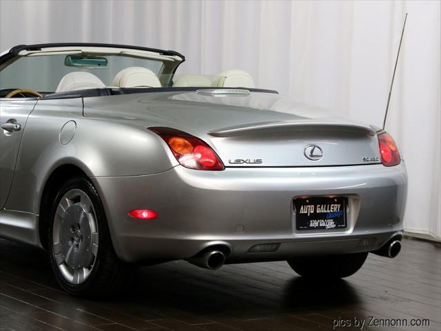 used 2002 Lexus SC 430 car, priced at $12,990