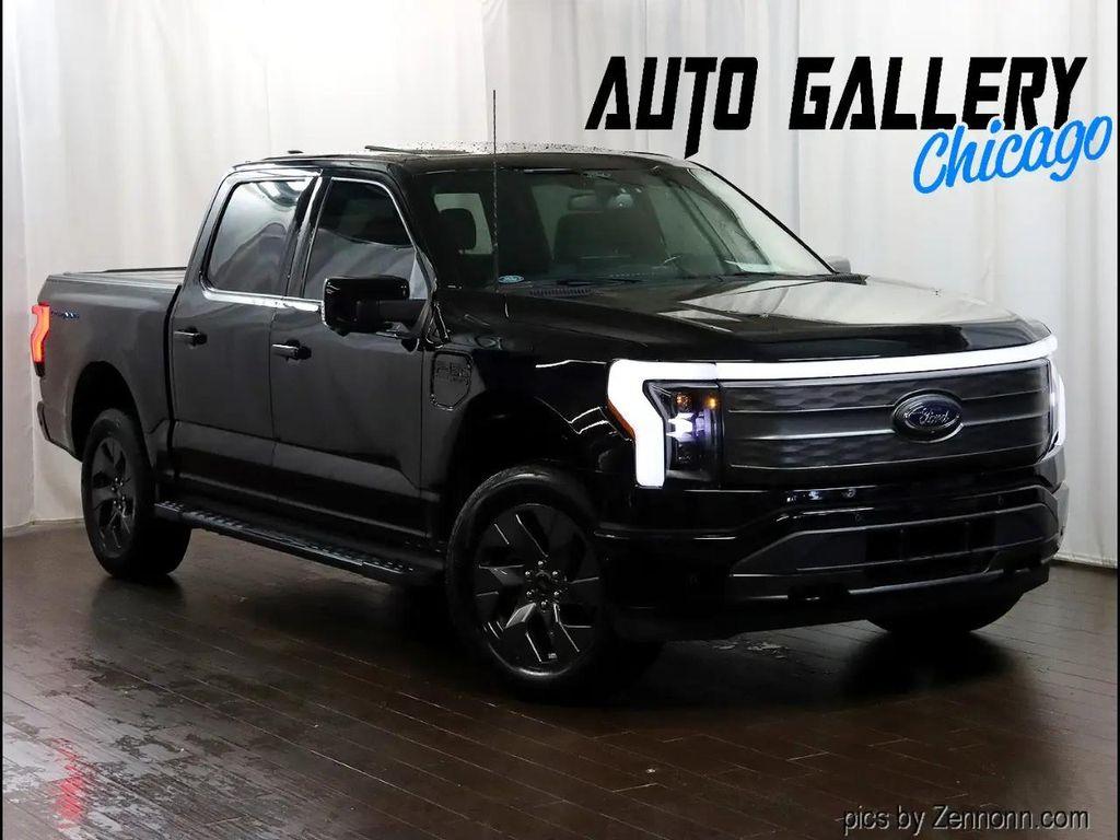 used 2022 Ford F-150 Lightning car, priced at $39,990