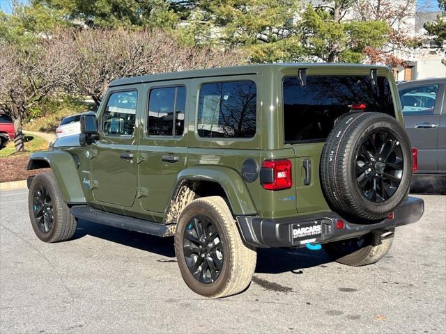 used 2022 Jeep Wrangler Unlimited 4xe car, priced at $38,851