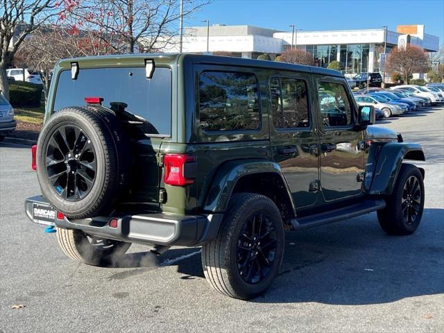 used 2022 Jeep Wrangler Unlimited 4xe car, priced at $38,851