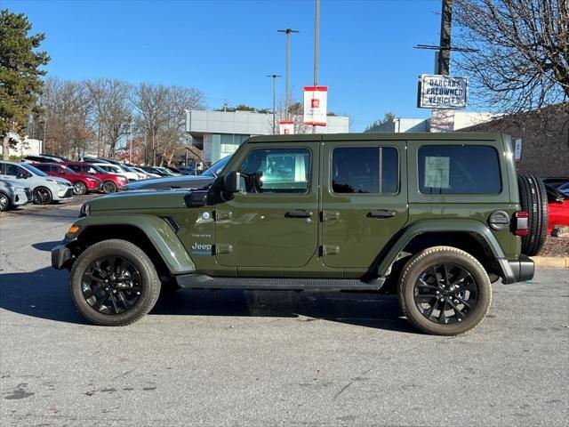 used 2022 Jeep Wrangler Unlimited 4xe car, priced at $38,851