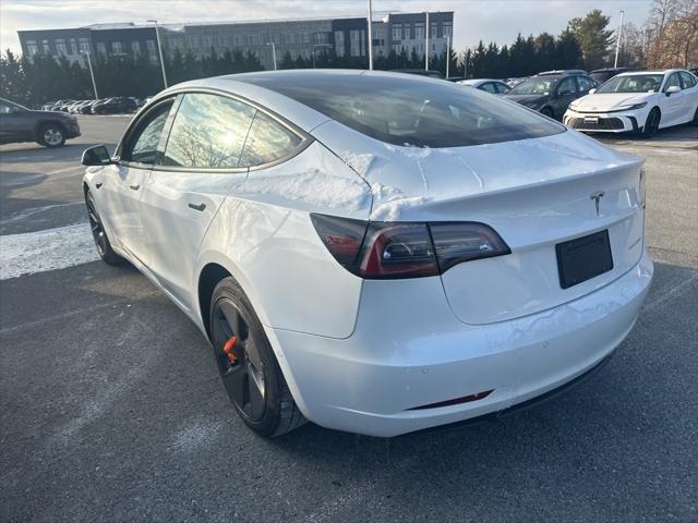 used 2022 Tesla Model 3 car, priced at $28,000