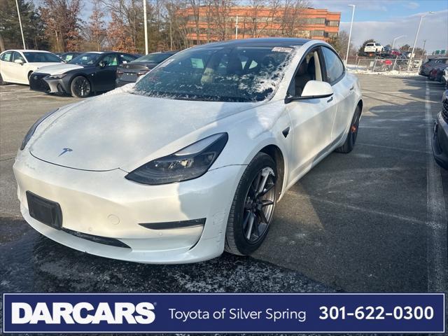 used 2022 Tesla Model 3 car, priced at $28,000