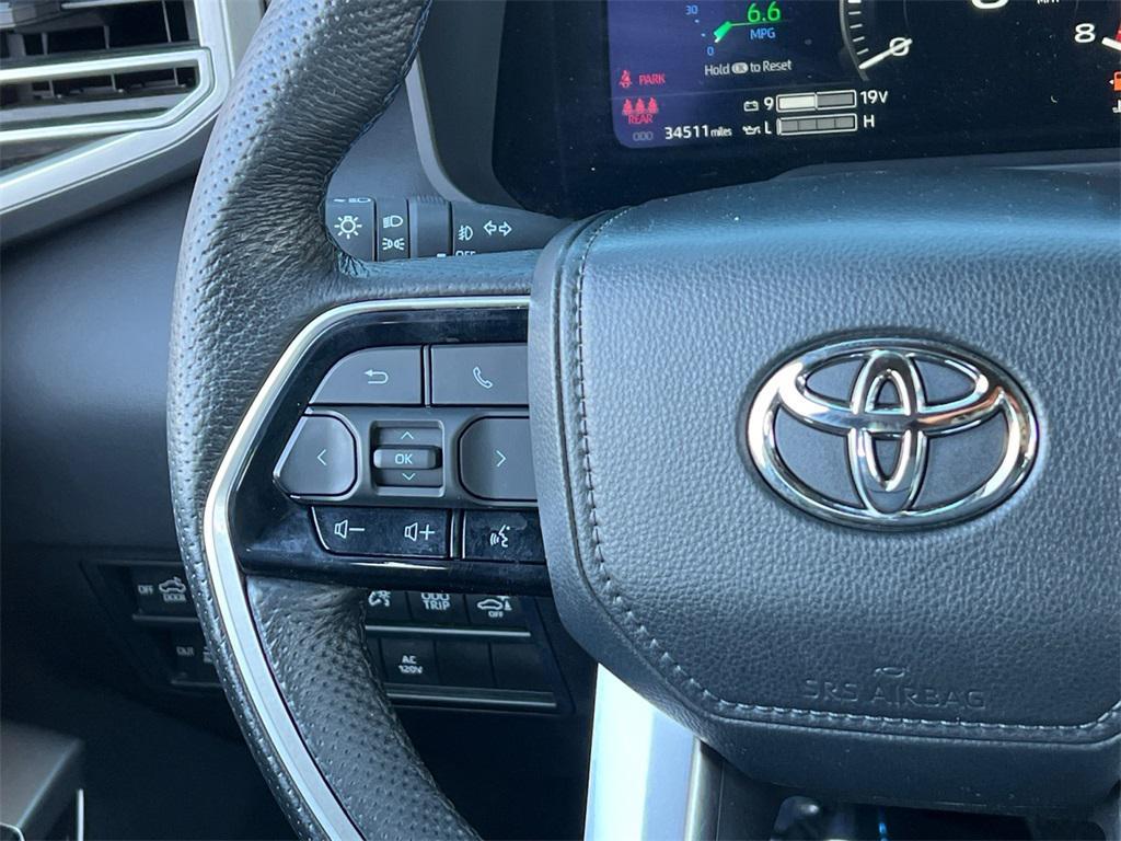 used 2023 Toyota Tundra Hybrid car, priced at $50,899