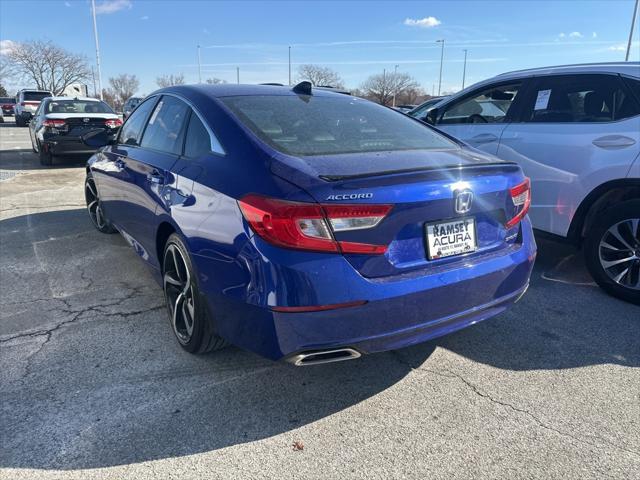 used 2022 Honda Accord car, priced at $24,500