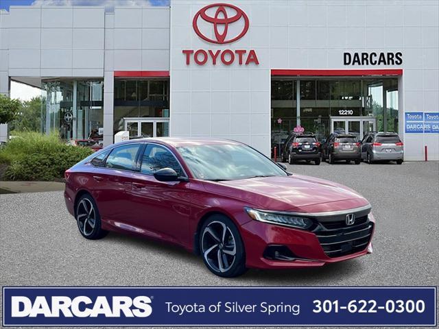 used 2021 Honda Accord car, priced at $21,906