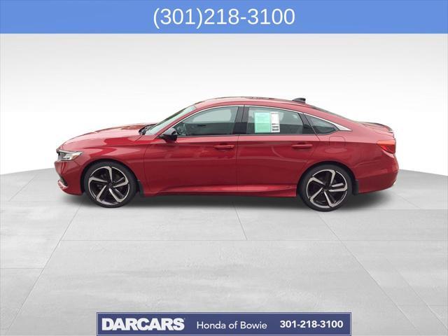 used 2021 Honda Accord car, priced at $21,906