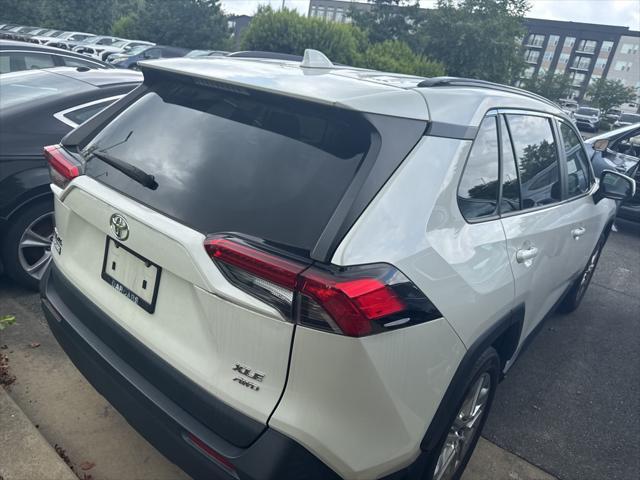 used 2022 Toyota RAV4 car, priced at $33,000