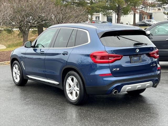 used 2020 BMW X3 car, priced at $21,500