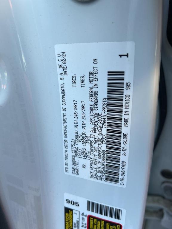 used 2024 Toyota Tacoma car, priced at $27,799