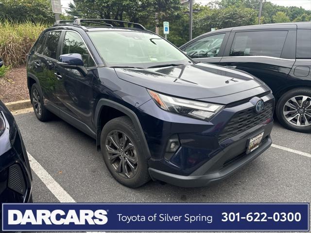 used 2022 Toyota RAV4 Hybrid car, priced at $36,000