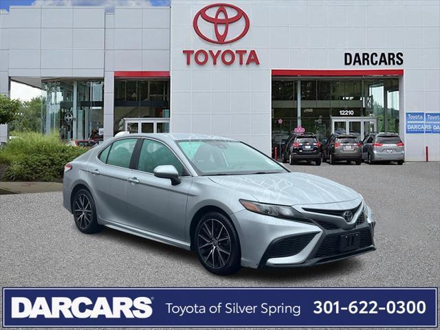 used 2021 Toyota Camry car, priced at $20,554