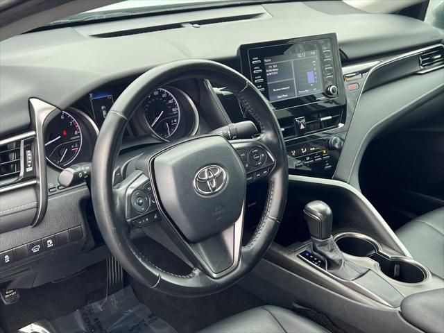 used 2021 Toyota Camry car, priced at $20,554