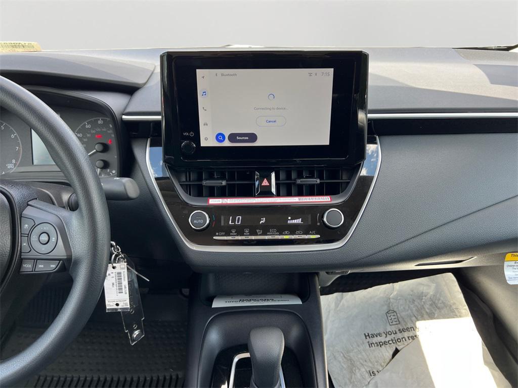 new 2025 Toyota Corolla car, priced at $23,844