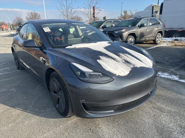 used 2022 Tesla Model 3 car, priced at $28,750