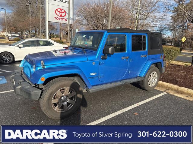 used 2015 Jeep Wrangler Unlimited car, priced at $17,375