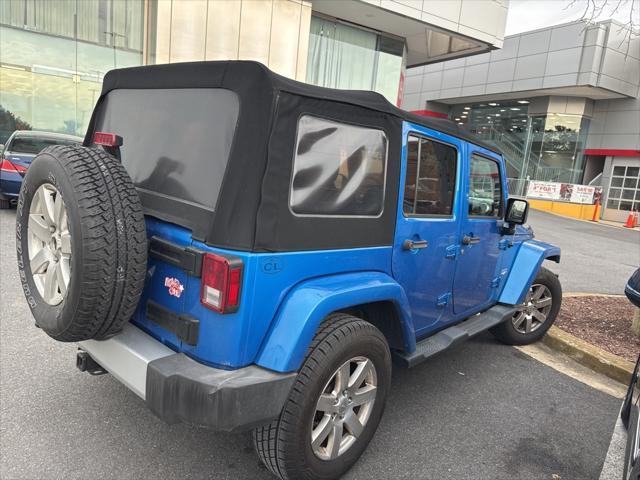 used 2015 Jeep Wrangler Unlimited car, priced at $17,375