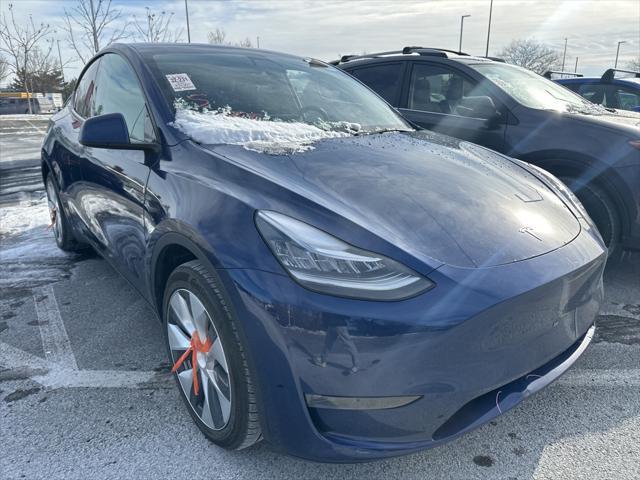 used 2021 Tesla Model Y car, priced at $27,000