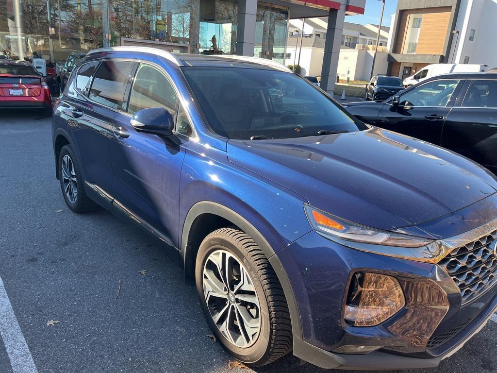 used 2020 Hyundai Santa Fe car, priced at $20,255