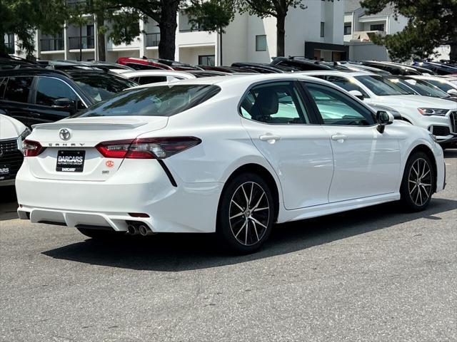 used 2021 Toyota Camry car, priced at $18,262