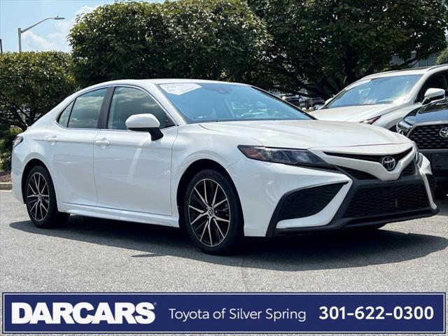 used 2021 Toyota Camry car, priced at $18,262