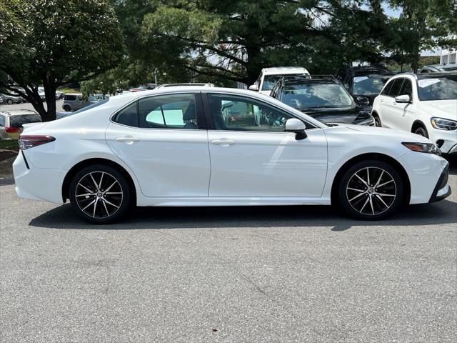 used 2021 Toyota Camry car, priced at $18,262