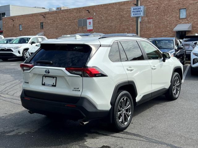 used 2022 Toyota RAV4 Hybrid car, priced at $35,000