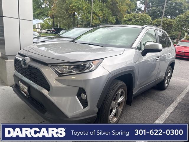 used 2021 Toyota RAV4 Hybrid car, priced at $34,500