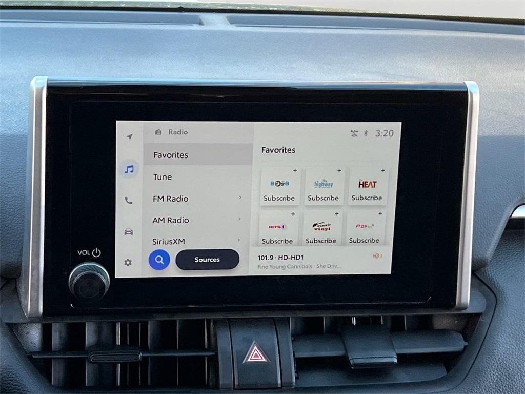 used 2025 Toyota RAV4 car, priced at $26,020