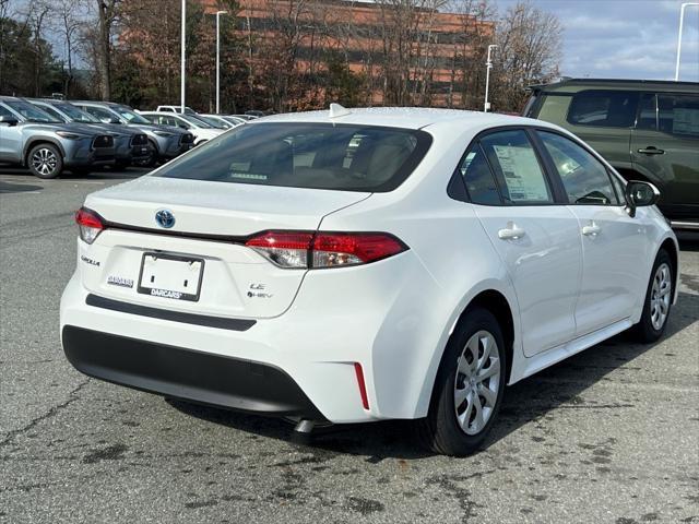 new 2025 Toyota Corolla Hybrid car, priced at $25,639