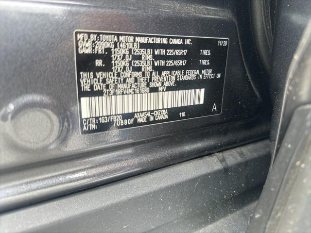 used 2021 Toyota RAV4 car, priced at $25,000