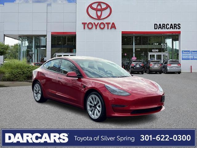 used 2023 Tesla Model 3 car, priced at $24,500