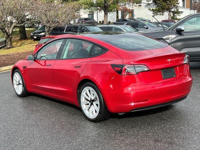 used 2023 Tesla Model 3 car, priced at $24,500