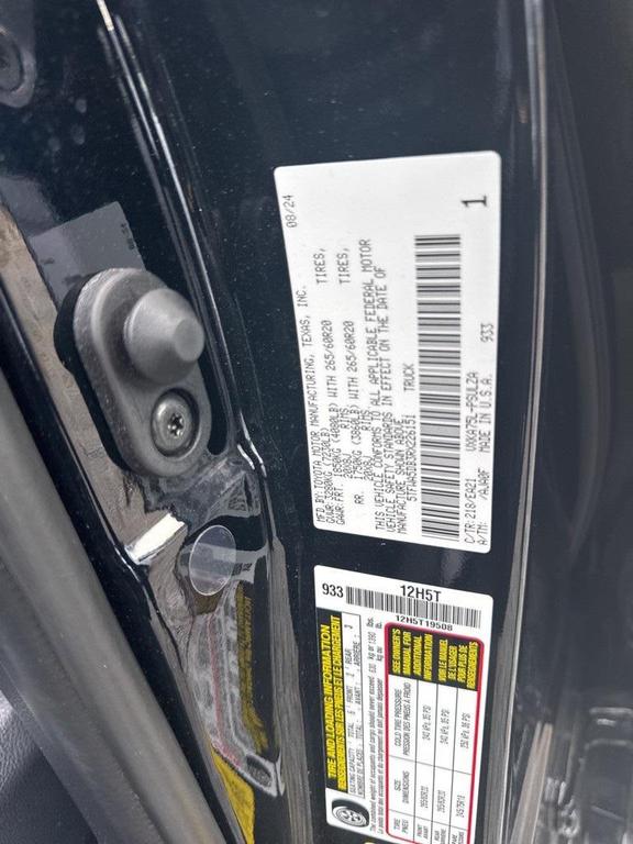 used 2024 Toyota Tundra car, priced at $51,890