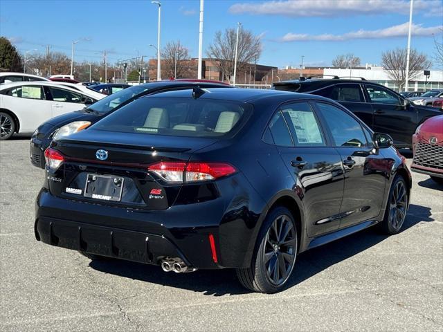 new 2025 Toyota Corolla Hybrid car, priced at $28,029