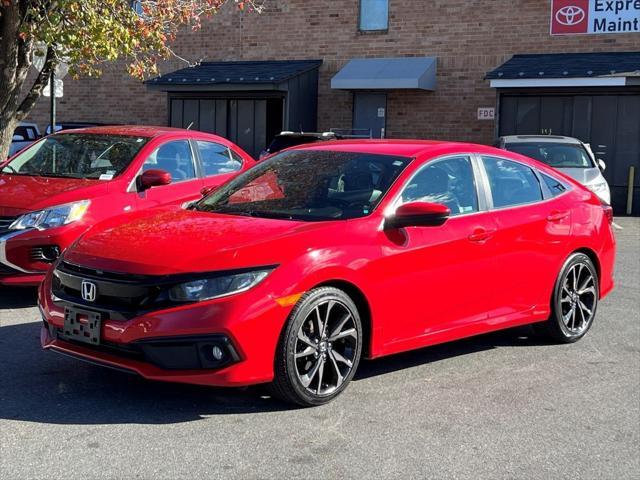 used 2019 Honda Civic car, priced at $18,000