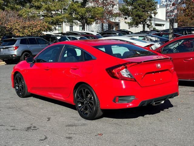 used 2019 Honda Civic car, priced at $18,000