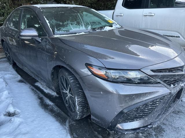 used 2021 Toyota Camry car, priced at $18,884