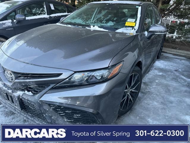 used 2021 Toyota Camry car, priced at $18,884