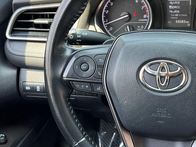 used 2021 Toyota Camry car, priced at $21,000