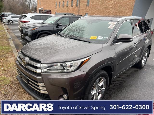 used 2017 Toyota Highlander car, priced at $25,000