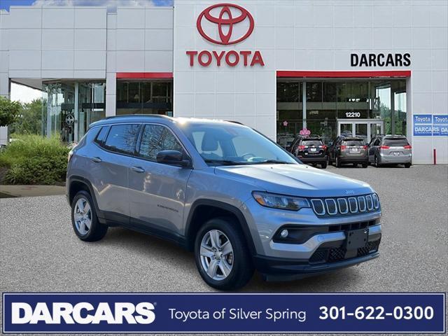 used 2022 Jeep Compass car, priced at $18,000