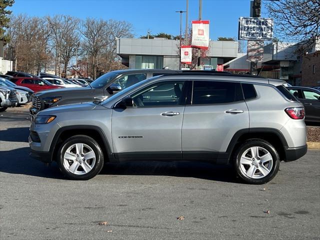 used 2022 Jeep Compass car, priced at $18,000