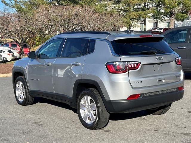 used 2022 Jeep Compass car, priced at $18,000