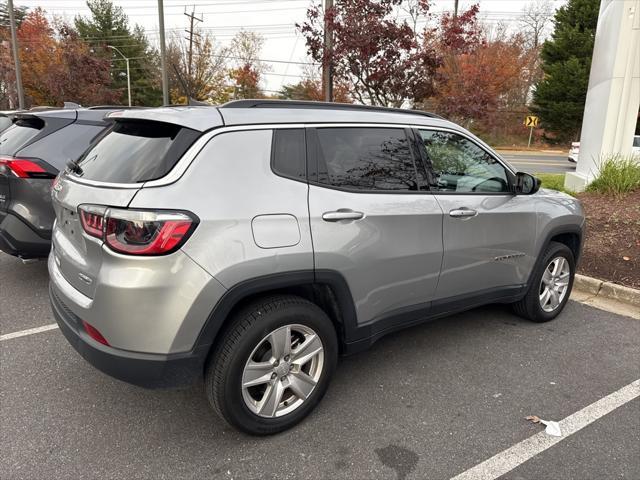 used 2022 Jeep Compass car, priced at $19,121